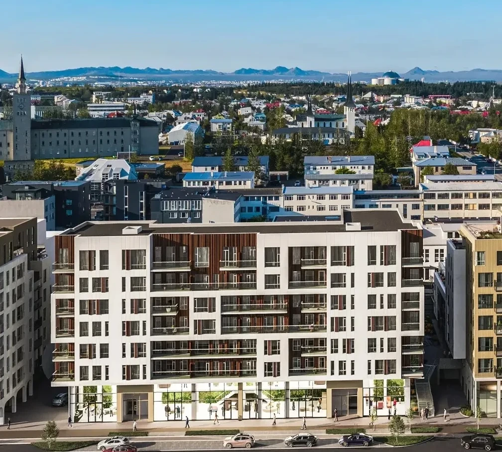 Rendering of Heklureitur in Reykjavík